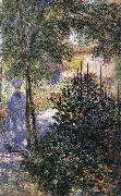 Blue Shadows Camille in the Garden at Argenteuil Claude Monet